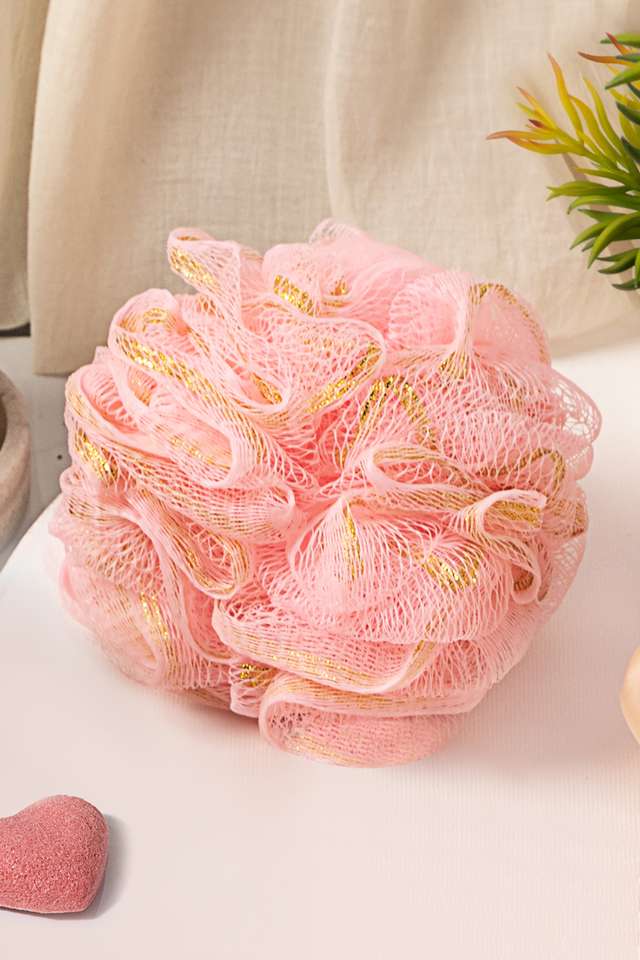 Bathing-Loofah---Pink