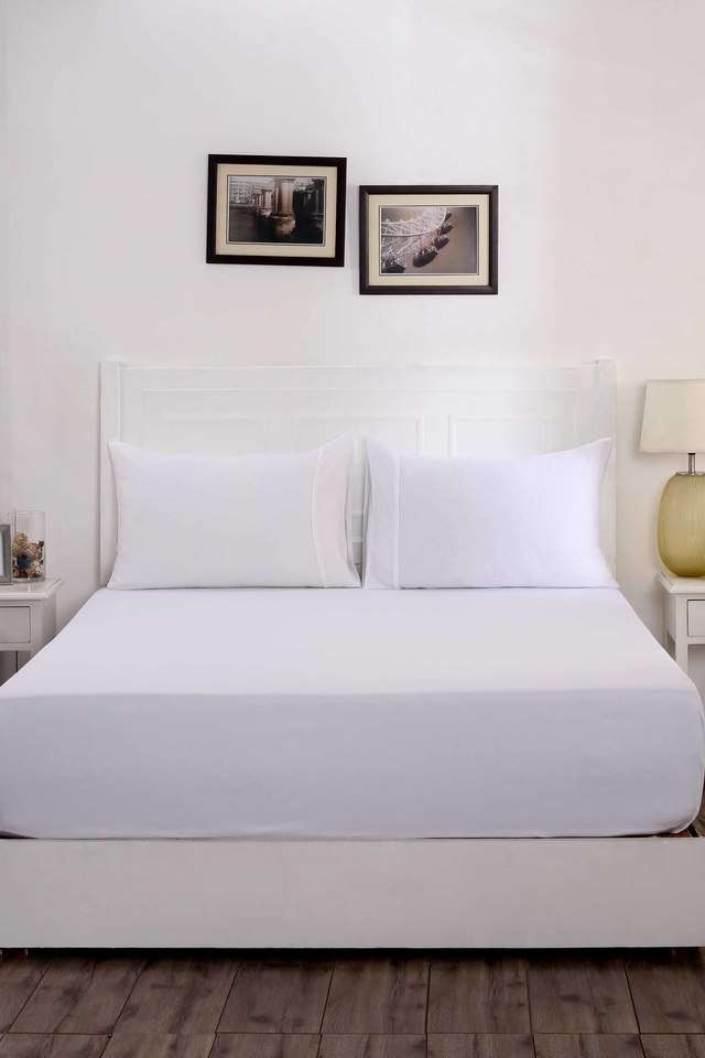 White-Viola-300TC-Cotton-Satin-Double-Bed-Sheet-with-2-Pillow-Covers