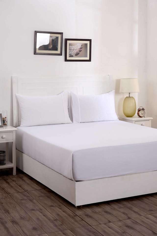 White-Viola-300TC-Cotton-Satin-King-Bed-Sheet-with-2-Pillow-Covers