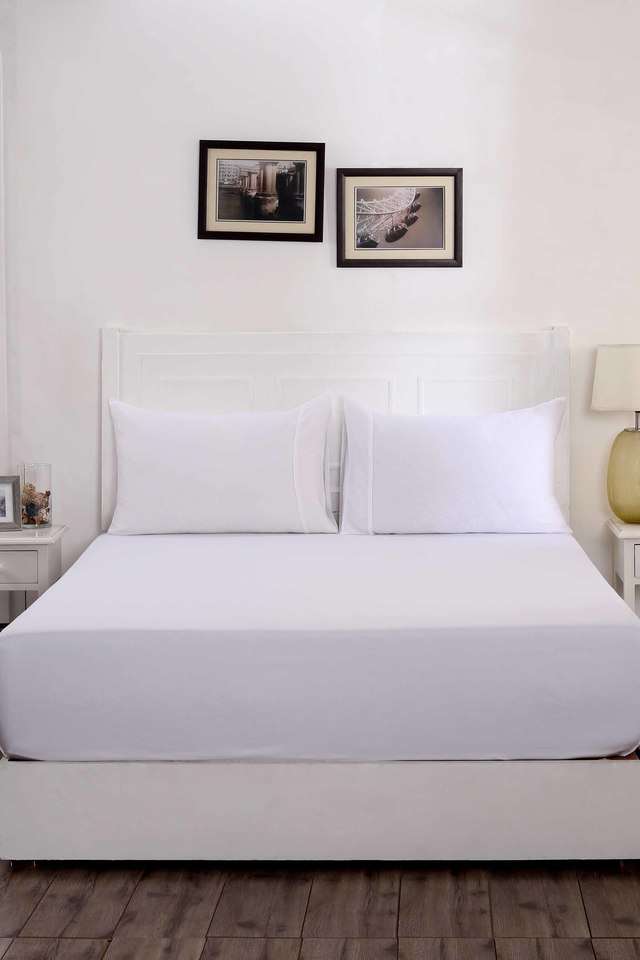 White-Viola-300TC-Cotton-Satin-King-Bed-Sheet-with-2-Pillow-Covers