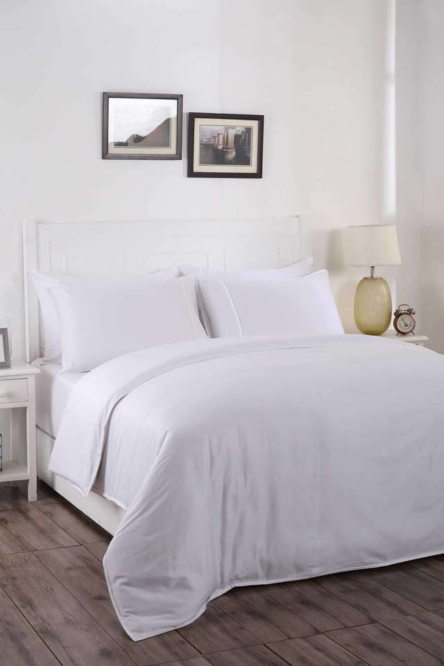 Viola-300TC-Cotton-White-Solid-King-Duvet-Cover-with-2-Pillow-Case