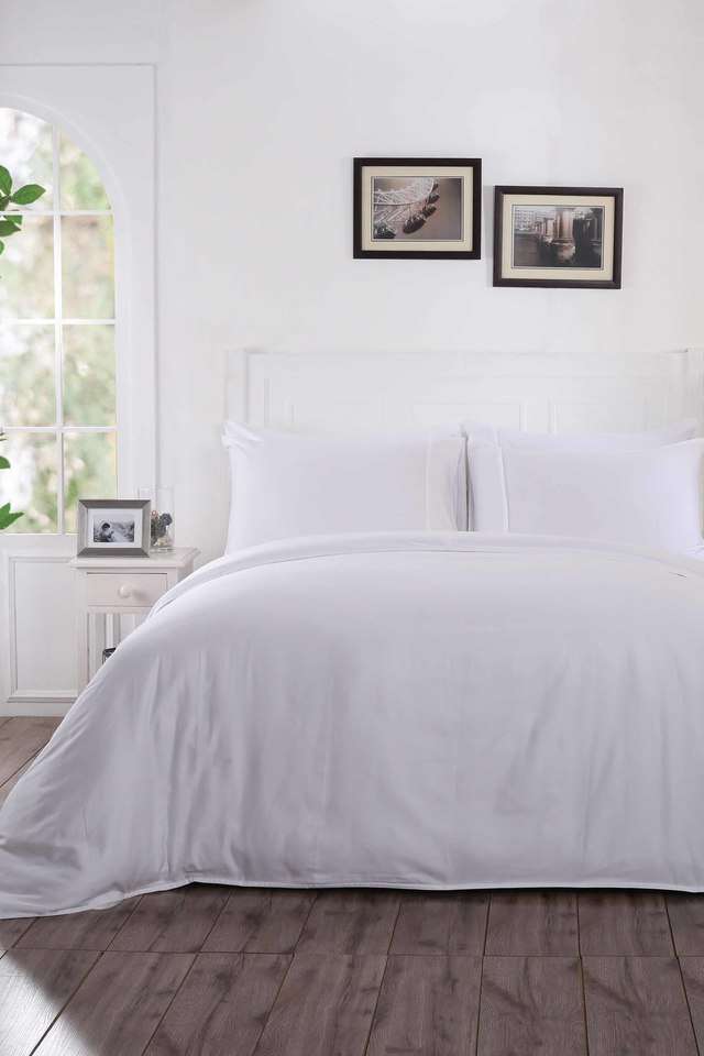 Viola-300TC-Cotton-White-Solid-King-Duvet-Cover-with-2-Pillow-Case