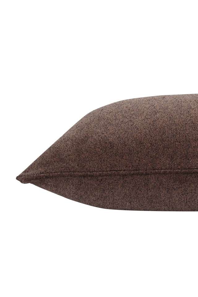 Colorart-Charlotte-200-TC-Yarn-Dyed-Texture-Brown-Standard-Pillow-Case-Set-Of-2