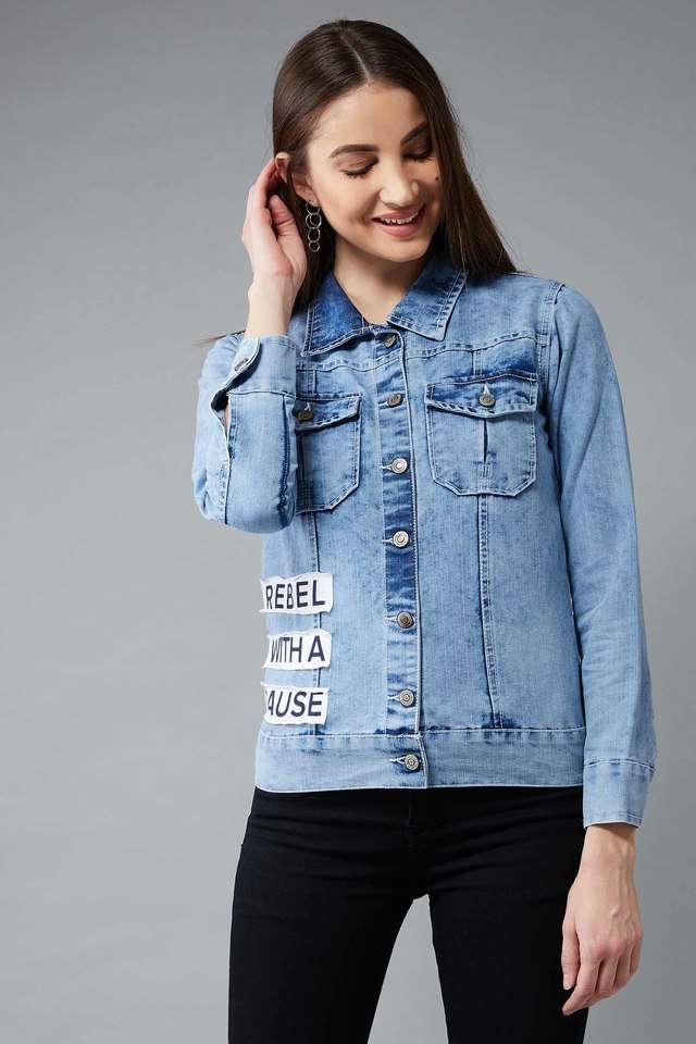 dolce crudo Solid Collared Cotton Women Casual Wear Jacket-picture-22