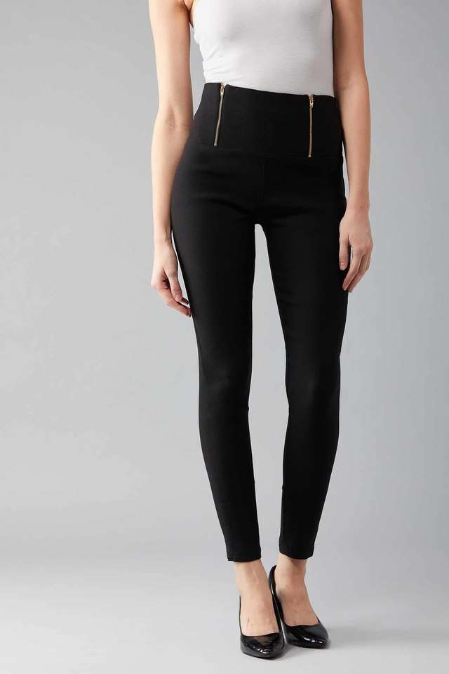 dolce crudo Women's Retro High Waist Treggings-picture-10