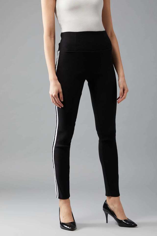 dolce crudo Women's Two Way Twill High Waist Treggings-picture-20