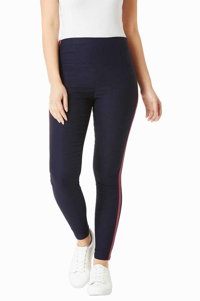 miss chase Women's Slim Fit Solid Jeggings-picture-10