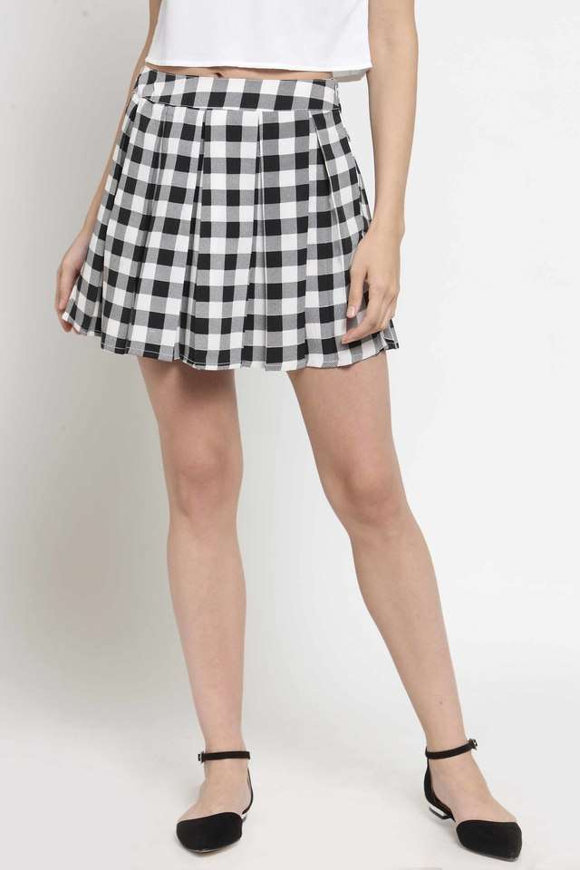 sera Regular Fit Mini Polyester Women Casual Wear Skirts-picture-16