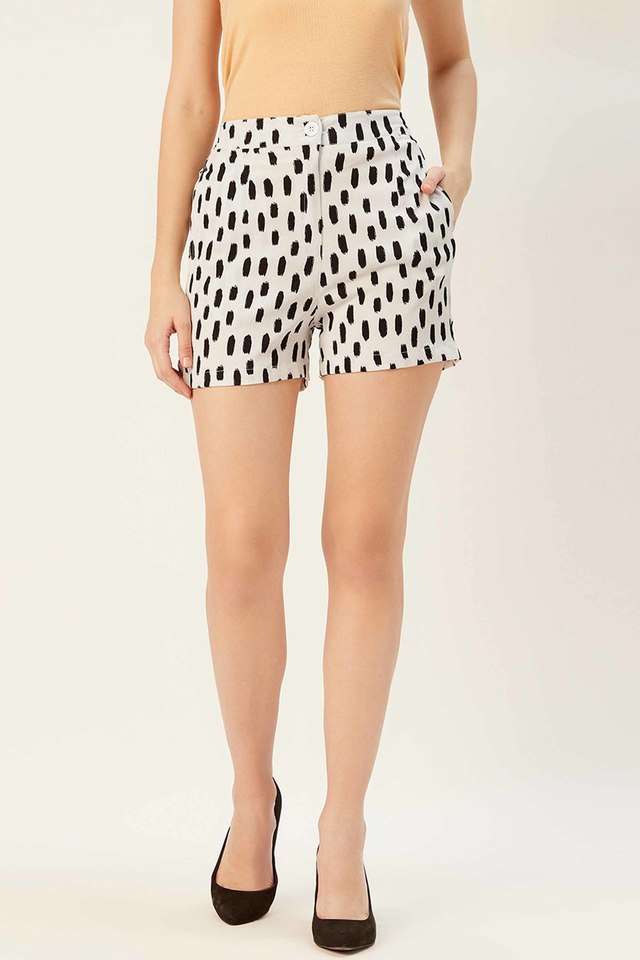 Women's Regular Fit Printed Shorts-image-6