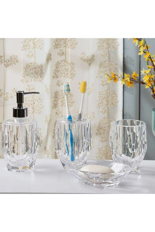 Agua-Crystal-4-Pcs-Bathroom-Set-Transparent