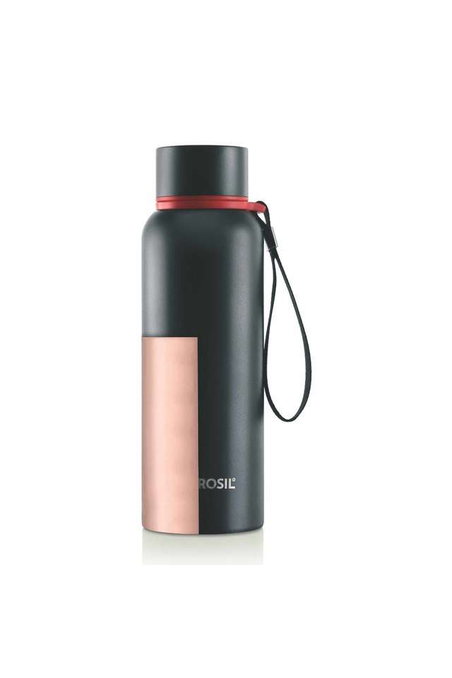 Stainless-Steel-Hydra-Trek-Vacuum-Insulated-Flask-Water-Bottle-Black-700-ml