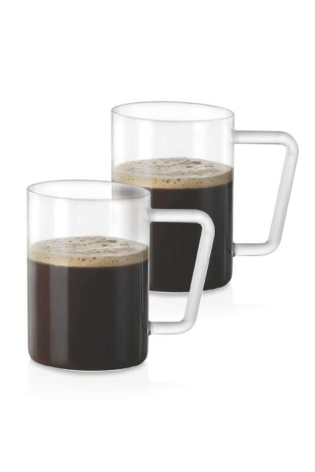 Glass-Beer-Mug---Set-of-2-Transparent-500ml