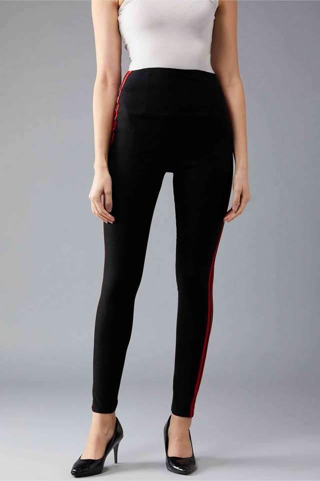 dolce crudo Slim Fit Regular Polyester Lycra Women's Treggings-picture-34
