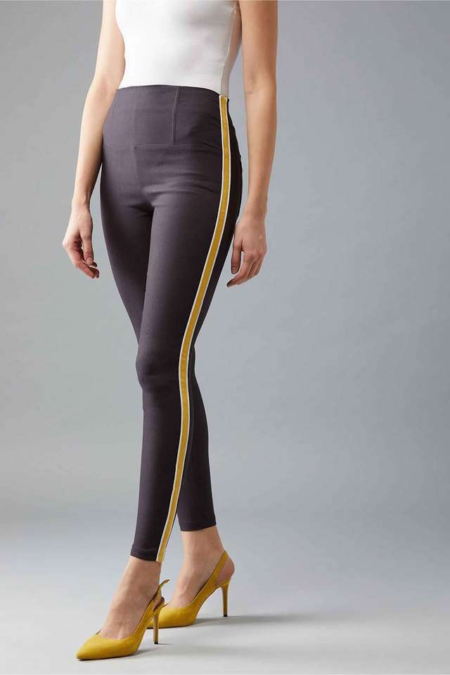 dolce crudo Slim Fit Regular Polyester Lycra Women's Treggings-picture-22