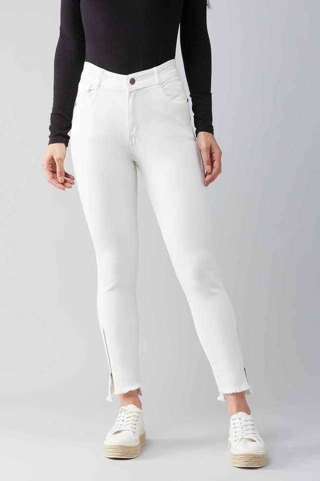 dolce crudo Skinny Fit Crop Denim Women's Jeans-picture-10