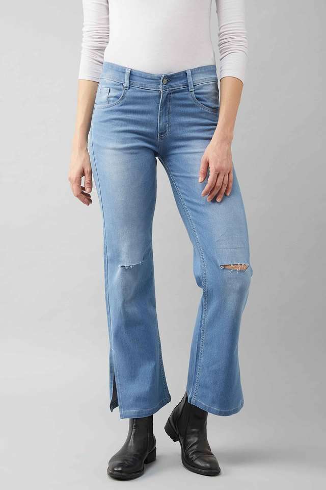 dolce crudo Wide Leg Regular Denim Women's Jeans-picture-34