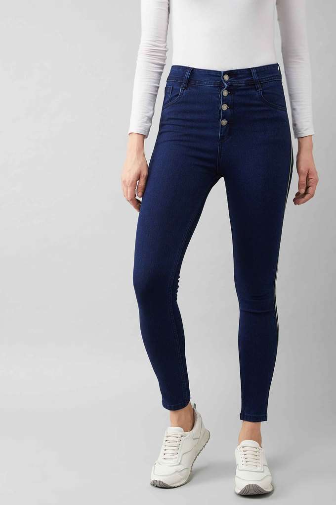 dolce crudo Skinny Fit Regular Denim Women's Jeans-picture-37
