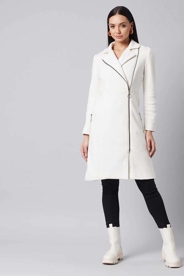 dolce crudo Solid Notch Collar Fleece Women's Casual Wear Jacket-picture-38