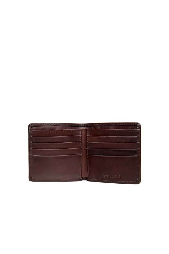 Solid-Leather-Mens-Casual-Bi-Fold-Wallet