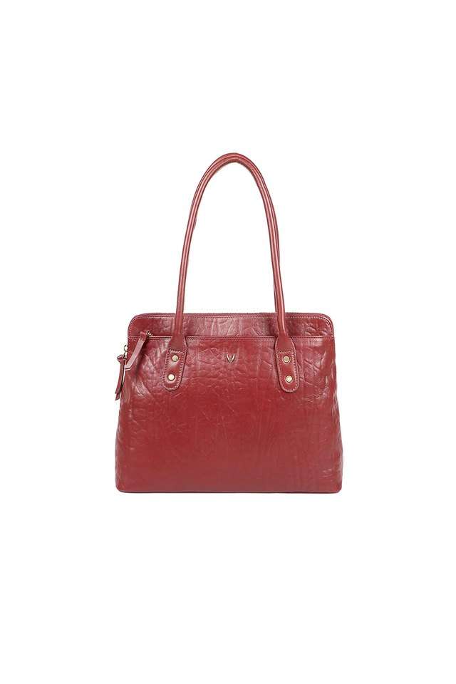 Zipper-Closure-Leather-Womens-Casual-Tote-Handbag