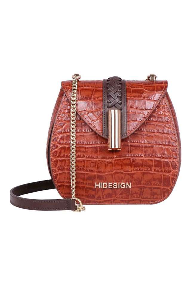 Zip-Closure-Pure-Leather-Womens-Casual-Sling-Bag