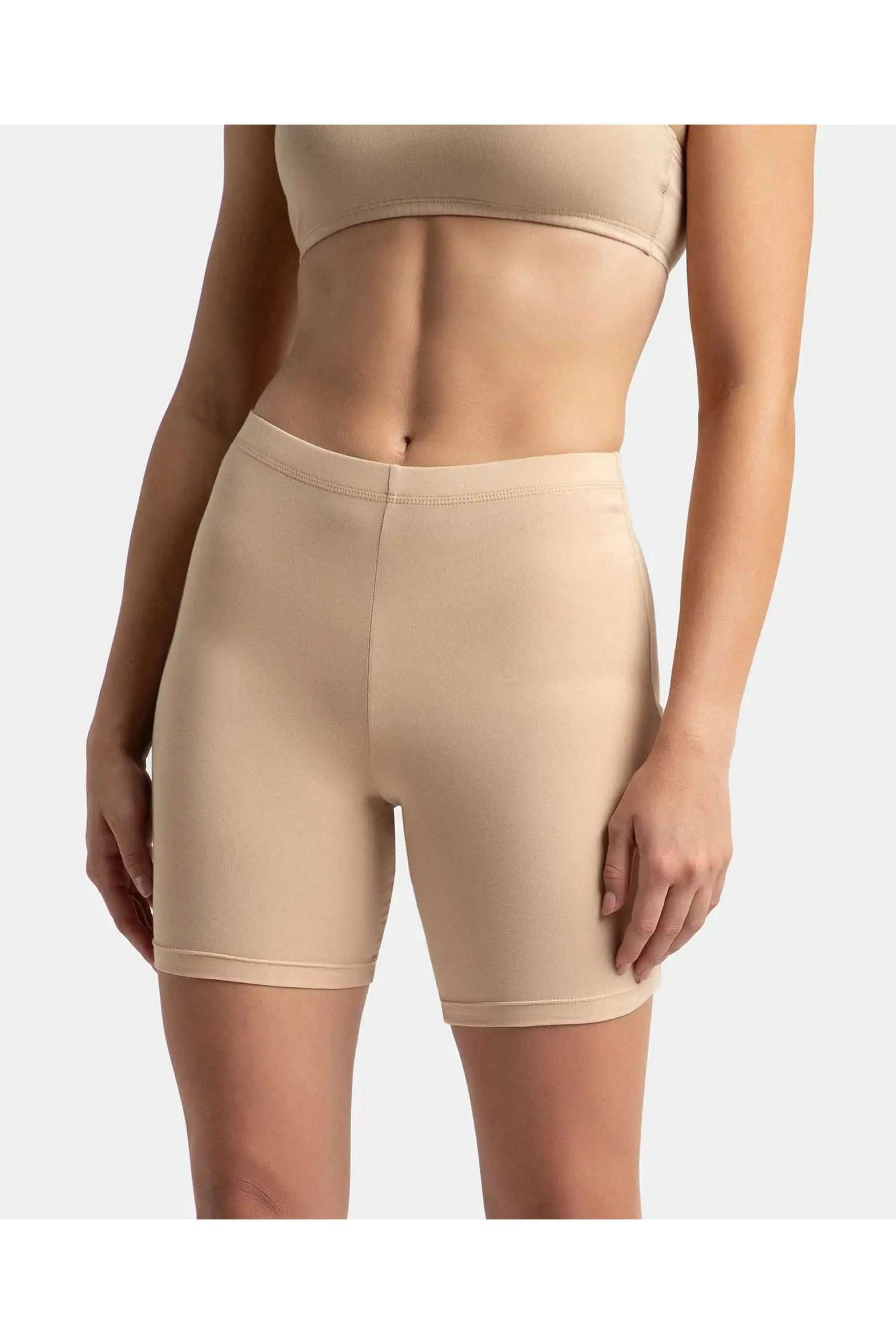jockey Women's Solid Pattern High Coverage Shorts-picture-17