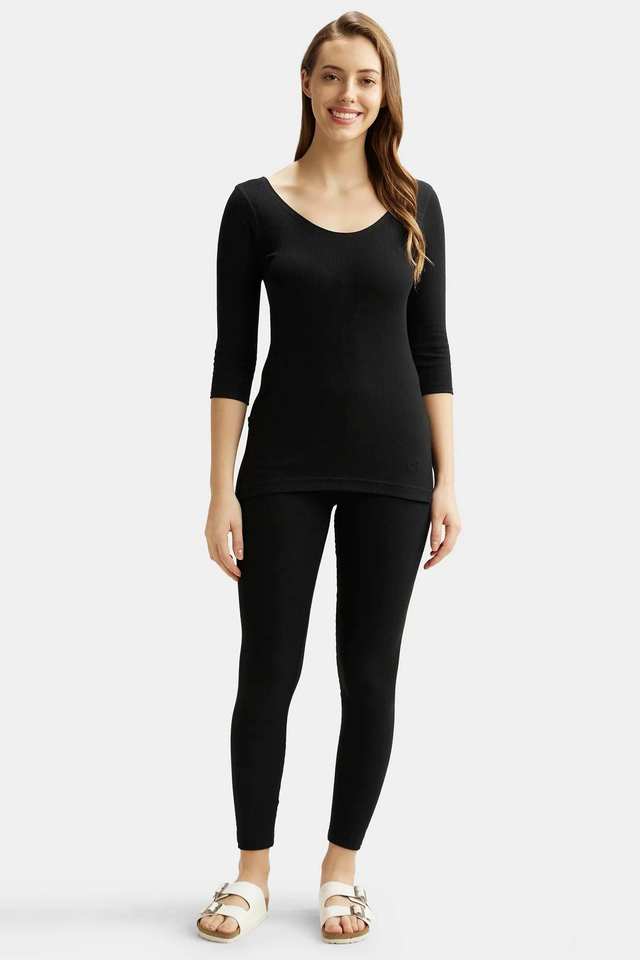 Super-Combed-Cotton-Rich-Three-Quarter-Sleeve-Thermal-Top-With-StayWarm-Technology