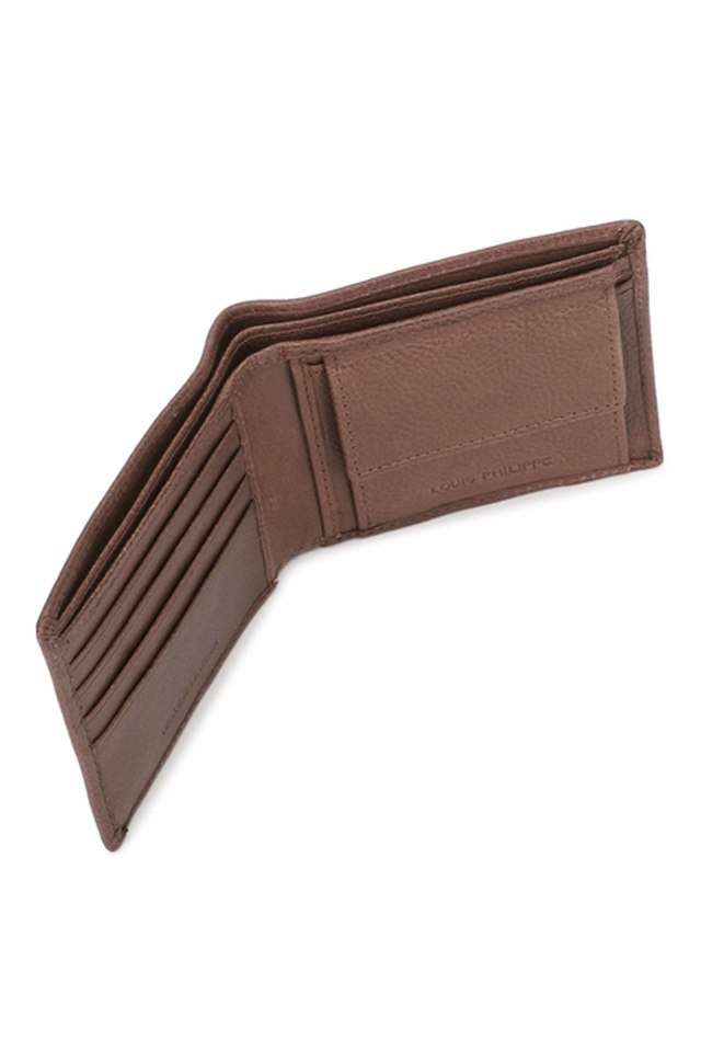 Solid-Leather-Mens-Bi-Fold-Wallet
