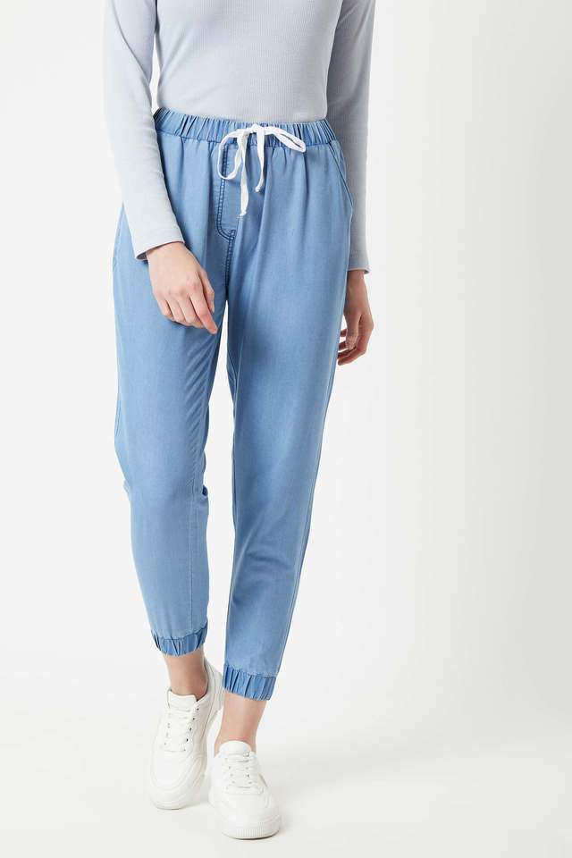 miss chase Mid Rise Denim Regular Fit Women Casual Wear Joggers-picture-15