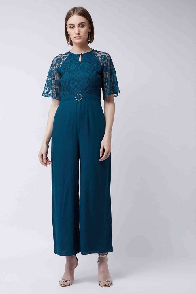 miss chase Printed Flared Sleeves Rayon Women's Regular Length Jumpsuit-picture-11