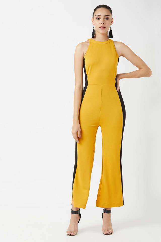 miss chase Solid Sleeveless Polyester Women's Regular Jumpsuit-picture-30