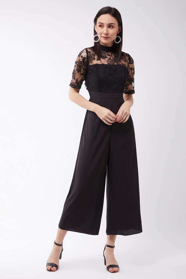 miss chase Floral Short Sleeves Crepe Women's Regular Jumpsuit-picture-18