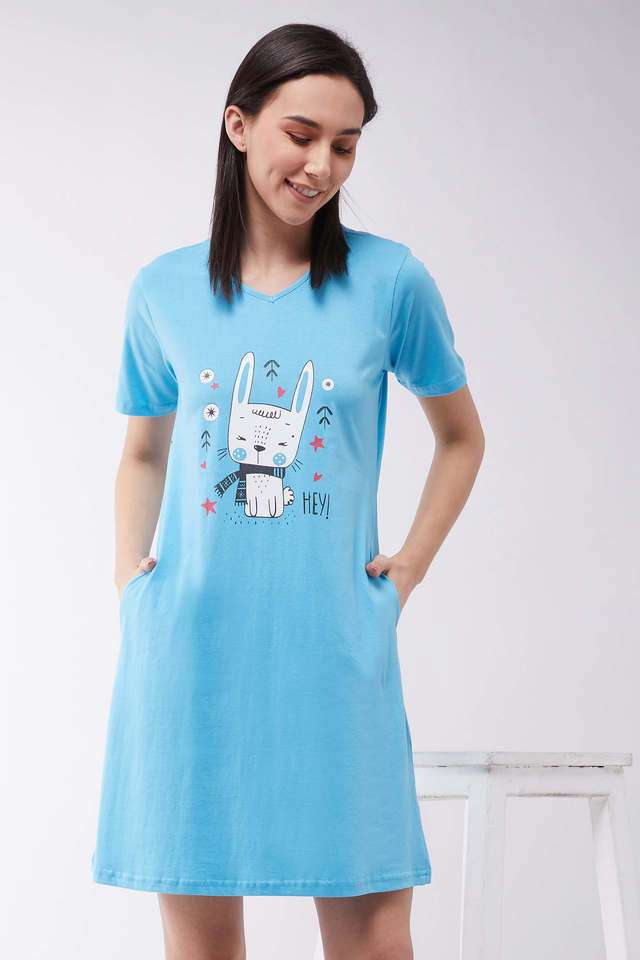 miss chase Printed Round Neck Cotton Women Dress-picture-32