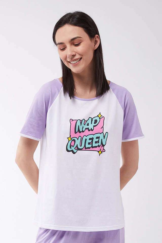 miss chase Printed Cotton Round Neck Women T-Shirt-picture-13