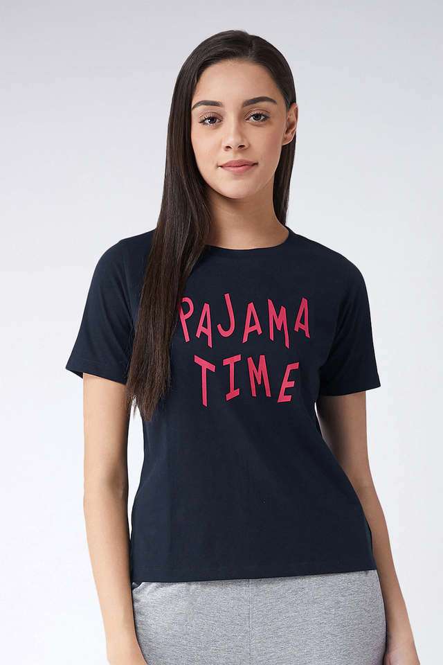 miss chase Printed Cotton Round Neck Women T-Shirt-picture-32
