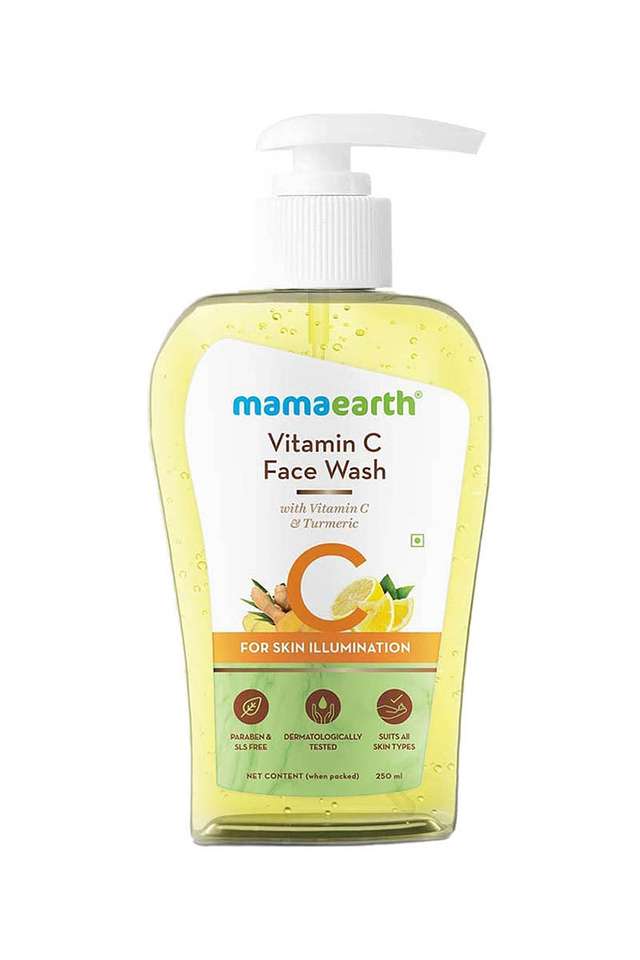 Vitamin-C-Face-Wash-with-Vitamin-C-and-Turmeric-For-Skin-Illumination---250-ml