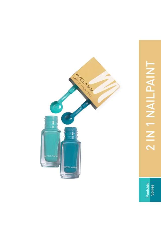 MyGlamm-Two-of-Your-Kind-Nail-Polish-Duo---Poolside-Soiree -10-ml