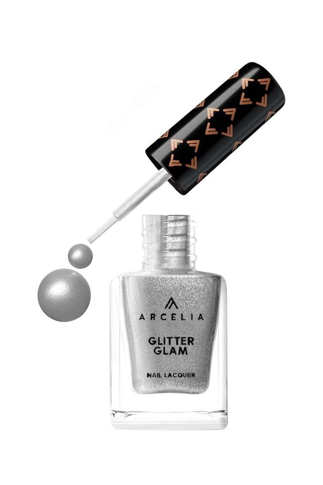 Glitter-Glam-Nail-Enamel---Silver-Streak-No.108 -9ml