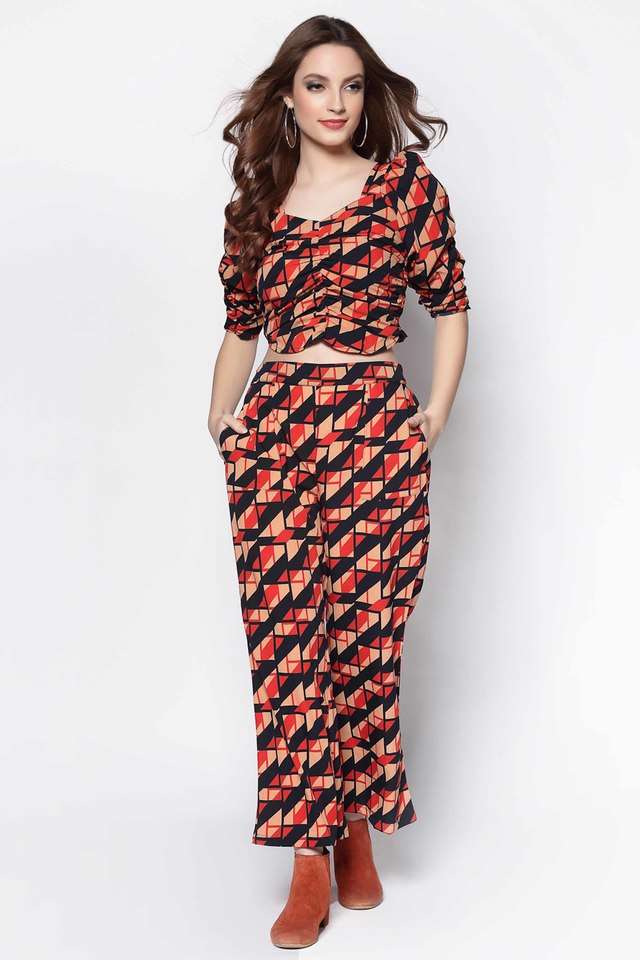 sera Floral Half Sleeves Polyester Women's Regular Jumpsuits-picture-28