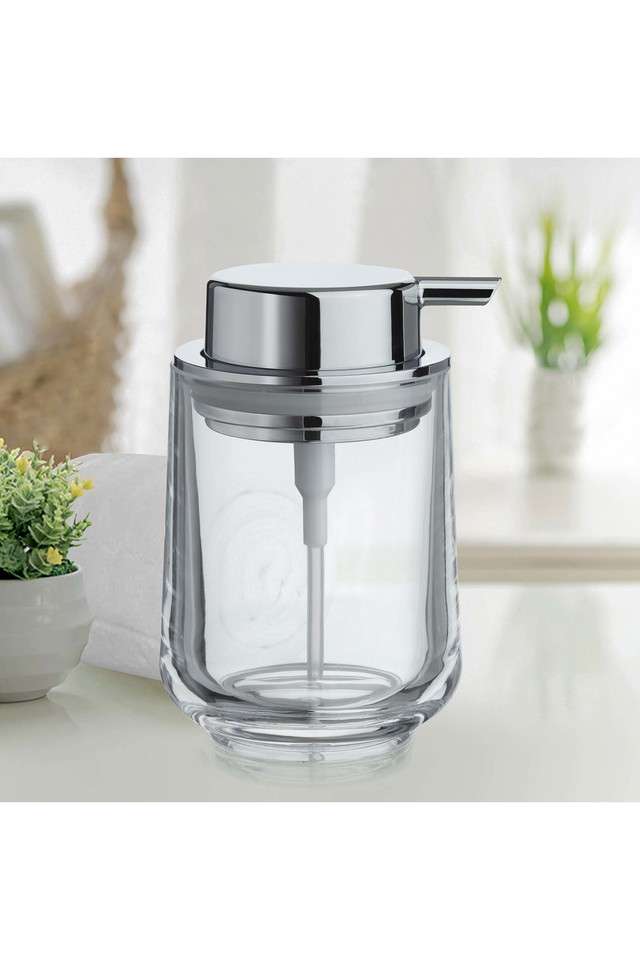 Crystal-Soap-&-Lotion-Dispenser--300-ml--Transparent