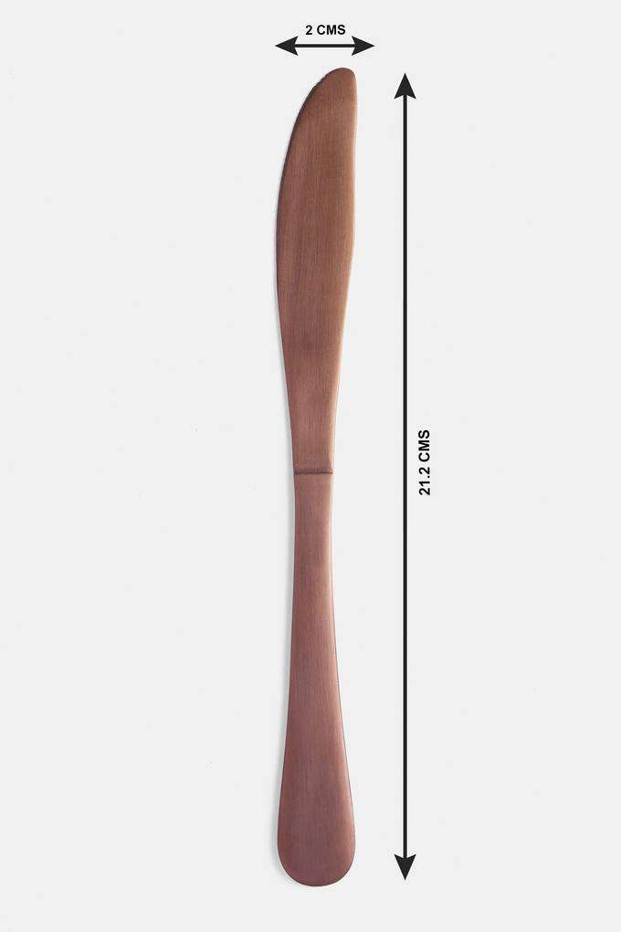 Steel-Dinner-Knife-Rose-Gold-Set-Of-6