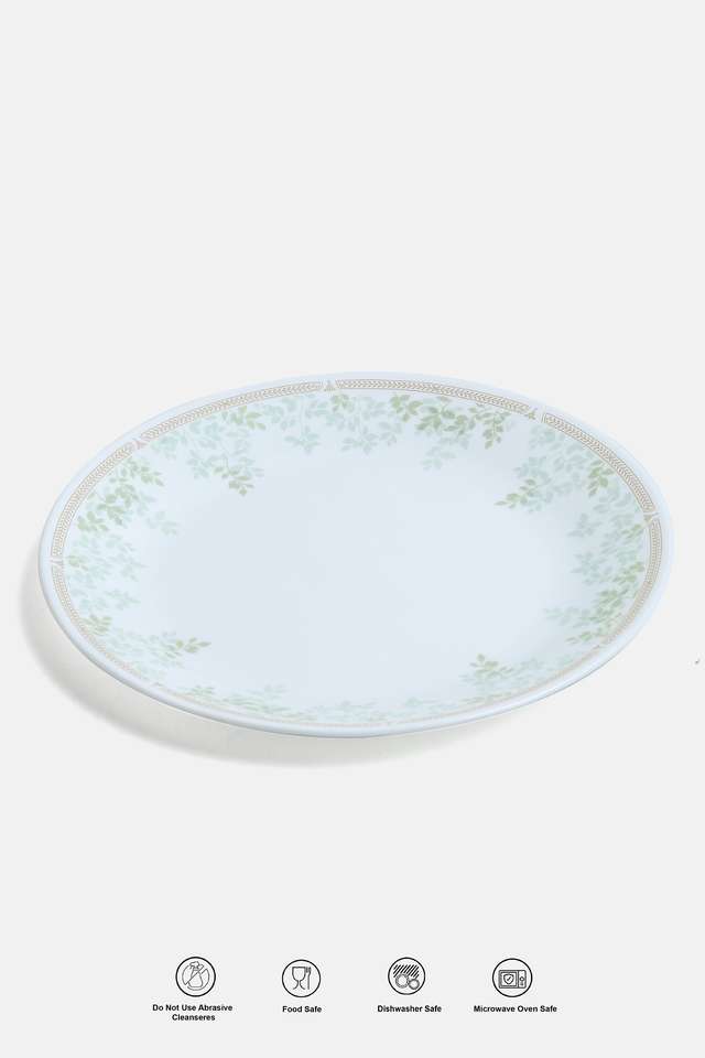 1-Pc-26cm-Dinner-Plate-Mint-Leaves