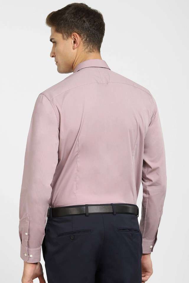 Solid-Cotton-Slim-Fit-Men-s-Casual-Shirt