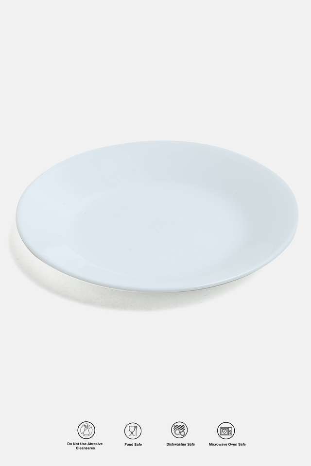 1-Pc-17cm-Small-Plate-Winter-Frost-White