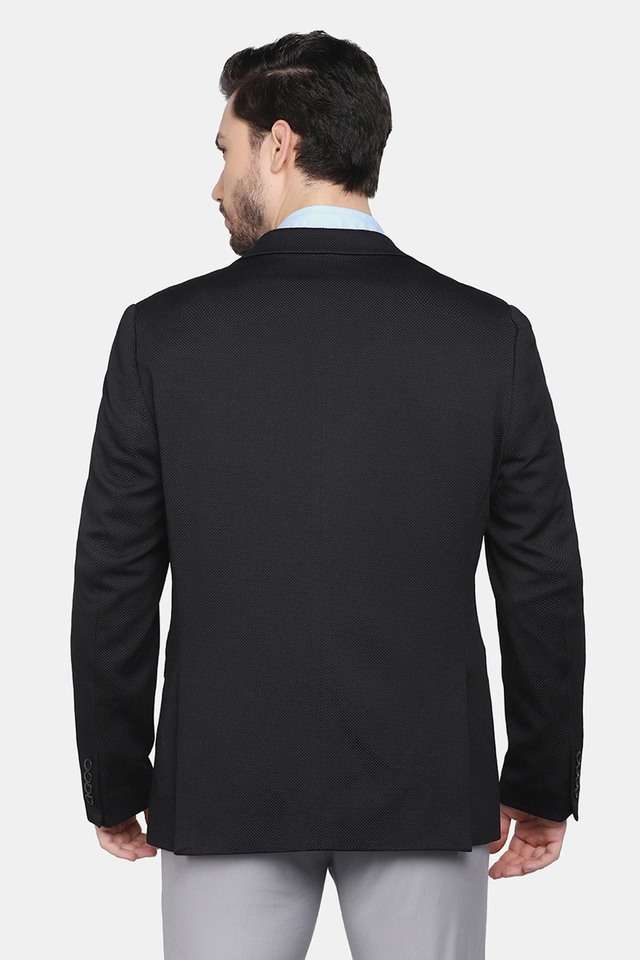 Textured-Terrylene-Rayon-Slim-Fit-Men-s-Casual-Wear-Jacket