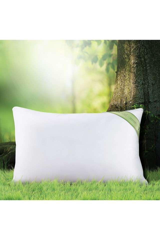Aloevera-Gel-Coated-Microfiber-Pillow-Extreme-Soft-with-Anti-Bacterial-and-hypoallergenic-Pillow--45-x-68-cm---White