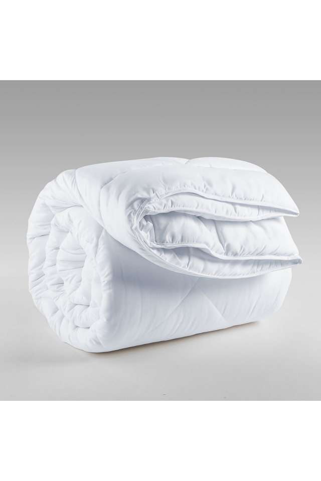 Mushy-Microfiber-200-GSM-Summer-AC-Quilt---Ultra-Soft-&-Cosy-Comfort -Lightweight-&-Breathable-(White -Double -90x108-Inches)