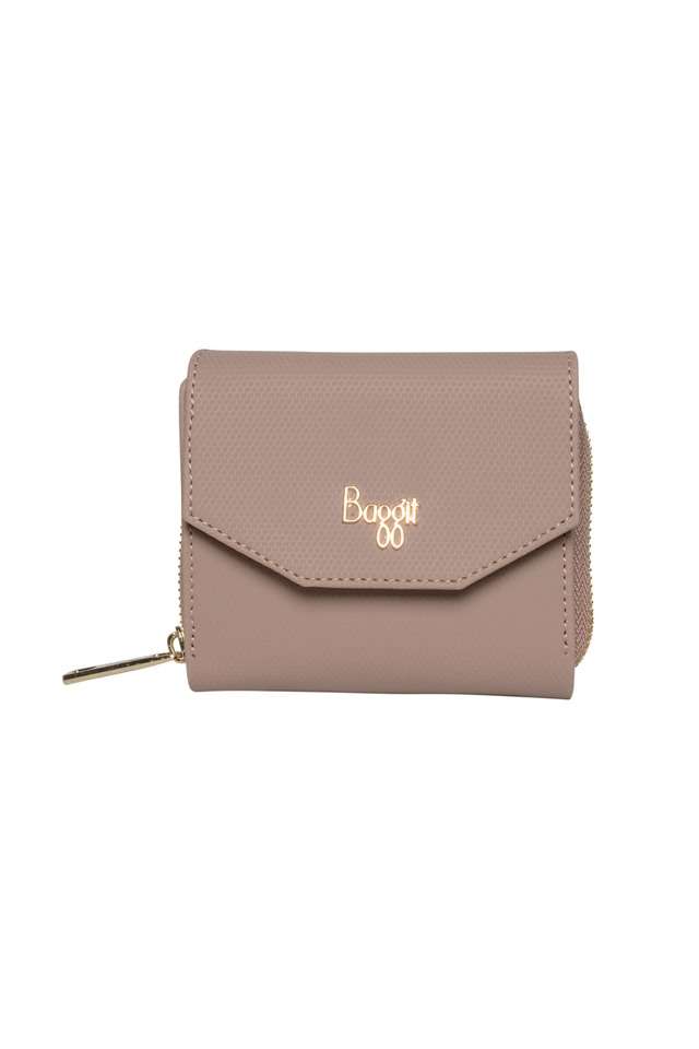 Button-Closure-Pvc-Womens-Casual-Wallet