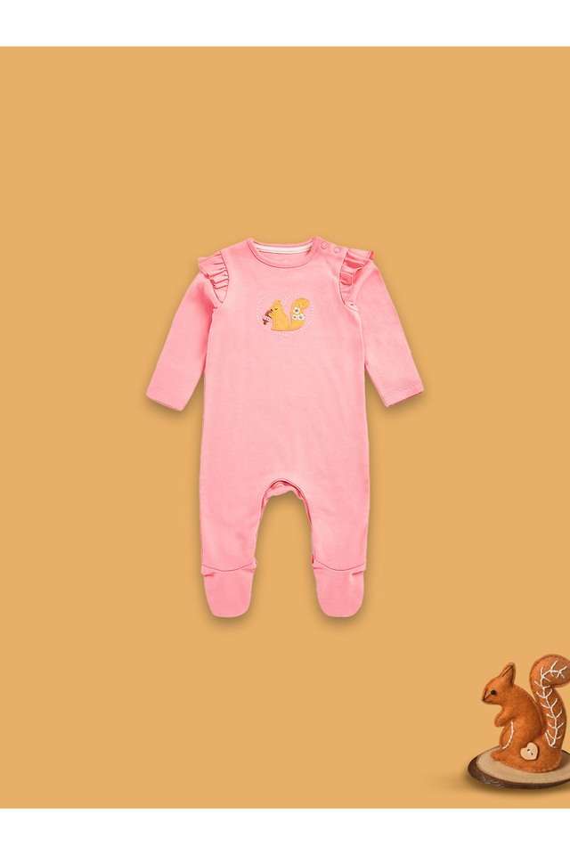 Printed-Cotton-Round-Neck-Infants-Rompers