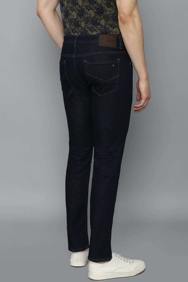 Mid-Wash-Cotton-Lycra-Slim-Fit-Men-s-Jeans